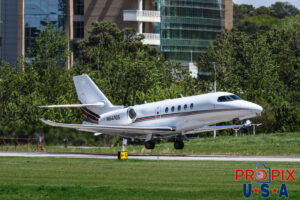 N641QS 2020 Cessna Latitude 680A C68A NetJets PDK (KPDK) Peachtree Dekalb airport Atlanta Georgia Photo date: 4-4-2024 On this day winds were gusting up to 40 knots.