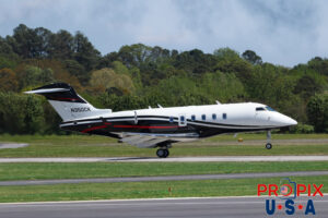 N350CK 2019 Bombardier Challenger 350 CL35 PDK (KPDK) Peachtree Dekalb airport Atlanta Georgia Photo date: 4-4-2024 On this day winds were gusting up to 40 knots.