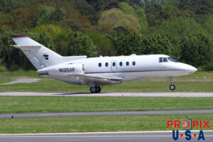 N125XP 2000 Raytheon Hawker 800XP H25B PDK (KPDK) Peachtree Dekalb airport Atlanta Georgia Photo date: 4-4-2024 On this day winds were gusting up to 40 knots.