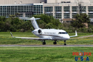 N234QS 2017 Bombardier Challenger 600 CL60 NetJets On this day winds were gusting up to 40 knots. The pilots and any passengers on this aircraft must have been thrilled on be safe on the ground. Underwear certainly needed changing after the harrowing first (missed) landing attempt and this second attempt, nose gear first landing. Clearly POOR judgement on behalf of the pilots..!