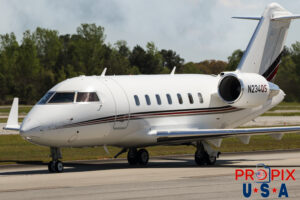 N234QS 2017 Bombardier Challenger 600 CL60 NetJets PDK (KPDK) Peachtree Dekalb airport Atlanta Georgia Photo date: 4-4-2024 On this day winds were gusting up to 40 knots. The pilots and any passengers on this aircraft must have been thrilled on be safe on the ground. Underwear certainly needed changing after the harrowing first landing attempt and the second nose gear first landing. Clearly POOR judgement on behalf of the pilots..!