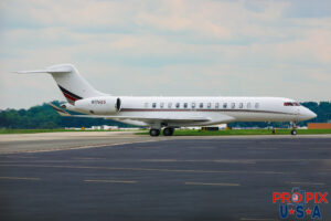 N176QS 2021 Bombardier Global Express 7500 GLEX NetJets PDK (KPDK) Peachtree Dekalb airport Atlanta Georgia Photo date: 5-23-2024