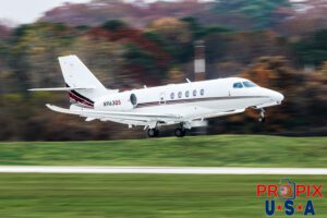N963QS 2024 Cessna Citation Latitude 680A C68A NetJets PDK (KPDK) Peachtree Dekalb airport Atlanta Georgia Photo Date: 11-20-2025