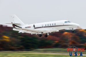 N635QS 2021 Cessna Citation Latitude 680A C68A NetJets PDK (KPDK) Peachtree Dekalb airport Atlanta Georgia Photo Date: 11-20-2025
