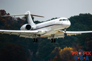 N181QS 2023 Bombardier Global Express 7500 GLEX NetJets PDK (KPDK) Peachtree Dekalb airport Atlanta Georgia Photo Date: 11-20-2025
