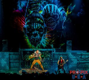 Iron Maiden performing during The Book of Souls World Tour. Bruce Dickinson: Vocals Adrian Smith: Guitar And Eddie..!