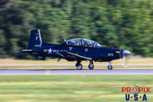 165975 Beechcraft T-6 Texan II T6A USAF United States Air Force Lakeland Linder International Airport LAL (KLAL) Lakeland Florida Photo Date: 4-6-2025