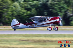 N195JP 1951 Cessna 195 Businessliner C195 Lakeland Linder International Airport LAL (KLAL) Lakeland Florida Photo Date: 4-6-2025