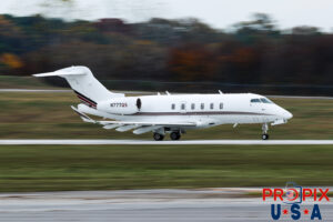N777QS 2015 Bombardier Challenger 300 CL30 NetJets PDK (KPDK) Peachtree Dekalb airport Atlanta Georgia Photo Date: 11-21-2025