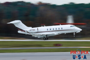 N777QS 2015 Bombardier Challenger 300 CL30 NetJets PDK (KPDK) Peachtree Dekalb airport Atlanta Georgia Photo Date: 11-21-2025