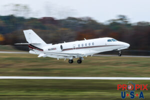 N638QS 2022 Cessna Citation Latitude 680A C68A NetJets PDK (KPDK) Peachtree Dekalb airport Atlanta Georgia Photo Date: 11-21-2025
