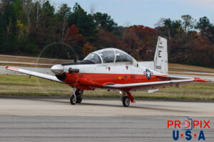 US Navy 6162 Beechcraft T6B Texan II PDK (KPDK) Peachtree Dekalb airport Atlanta Georgia Photo Date: 11-21-2025