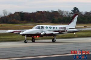 N340ES 1978 Cessna 340A C34A PDK (KPDK) Peachtree Dekalb airport Atlanta Georgia Photo Date: 11-21-2025