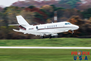 N963QS 2024 Cessna Citation Latitude 680A C68A NetJets PDK (KPDK) Peachtree Dekalb airport Atlanta Georgia Photo Date: 11-20-2025