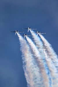 Blue Angels 2026 #1. Capt. Adam Bryan (Commanding Officer) #2. Lt. Cam Schneider (Right Wing) #3. Lt. Chris Houben (Left Wing) #4. Lt. Col. Brandon Wilkins (Slot) Performing Boeing FA-18 Super Hornet Naval Air Station Meridian Mississippi Airport code(s) NMM, KNMM Photo Date: 3-28-2026