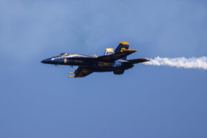 Blue Angels 2026 #5. Lcdr. Connor O'Donnell (Lead Solo) #6. Maj. Scott Laux (Opposing Solo) Boeing FA-18 Super Hornet Naval Air Station Meridian Mississippi Airport code(s) NMM, KNMM Photo Date: 3-28-2026