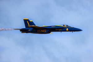 Blue Angels 2026 #1. Capt. Adam Bryan (Commanding Officer) Boeing FA-18 Super Hornet Naval Air Station Meridian Mississippi Airport code(s) NMM, KNMM Photo Date: 3-28-2026
