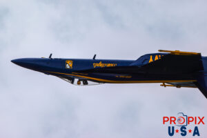 Blue Angels 2026 #5. Lcdr. Connor O'Donnell (Lead Solo) Boeing FA-18 Super Hornet Aircraft code: F18 Airport code(s): VDI, KVDI Photo date: 4-25-2026