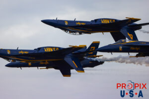 Blue Angels 2026 #1. Capt. Adam Bryan (Commanding Officer) #2. Lt. Cam Schneider (Right wing) #3. Lt. Chris Houben (Left Wing) #4. Lt. Col. Brandon Wilkins (Slot) Boeing FA-18 Super Hornet Aircraft code: F18 Airport code(s): VDI, KVDI Photo date: 4-25-2026