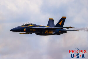 Blue Angels 2026 #4. Lt. Col. Brandon Wilkins (Slot) Boeing FA-18 Super Hornet Aircraft code: F18 Airport code(s): VDI, KVDI Photo date: 4-25-2026