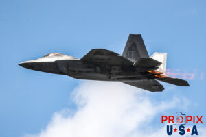 F-22 Raptor Demo U.S. Air Force USAF Lakeland Linder Airport Florida Aircraft code: F22 Airport code(s): LAL KLAL Photo date: 4-18-2026
