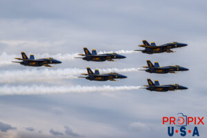 Blue Angels 2026 #1. Capt. Adam Bryan (Commanding Officer) #2. Lt. Cam Schneider (Right wing) #3. Lt. Chris Houben (Left Wing) #4. Lt. Col. Brandon Wilkins (Slot) #5. Lcdr. Connor O'Donnell (Lead Solo) #6. Maj. Scott Laux (Opposing Solo) Boeing FA-18 Super Hornet Aircraft code: F18 Airport code(s): VDI, KVDI Vidalia Georgia Photo date: 4-25-2026