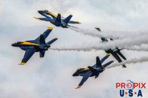 Blue Angels 2026 #1. Capt. Adam Bryan (Commanding Officer) #2. Lt. Cam Schneider (Right wing) #3. Lt. Chris Houben (Left Wing) #4. Lt. Col. Brandon Wilkins (Slot) Boeing FA-18 Super Hornet Aircraft code: F18 Airport code(s): VDI, KVDI Vidalia Georgia Photo date: 4-25-2026