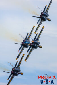 Blue Angels 2026 #1. Capt. Adam Bryan (Commanding Officer) #2. Lt. Cam Schneider (Right wing) #3. Lt. Chris Houben (Left Wing) #4. Lt. Col. Brandon Wilkins (Slot) Boeing FA-18 Super Hornet Aircraft code: F18 Airport code(s): VDI, KVDI Vidalia Georgia Photo date: 4-25-2026